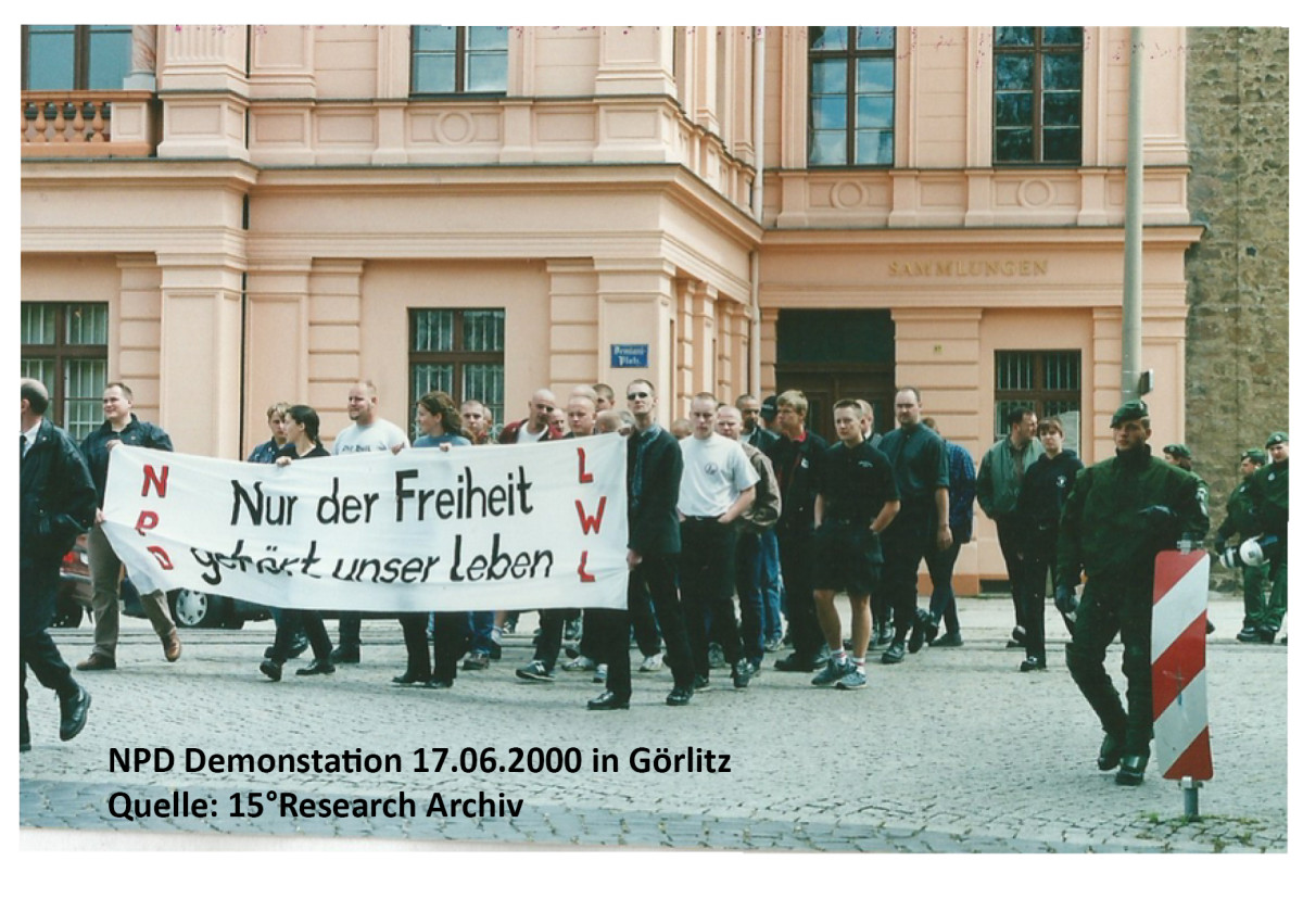 NPD Demo in Görlitz