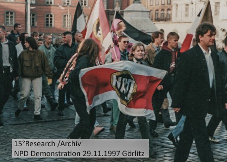 NPD Demonstration Görlitz 1997