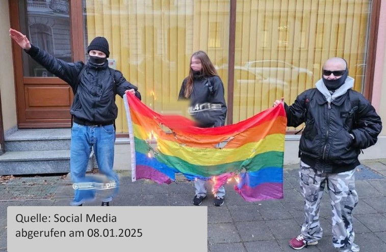 Homophope Aktion 2025