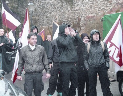 Quelle: 15°Research Archiv / 2005 NPD Demonstration Görlitz