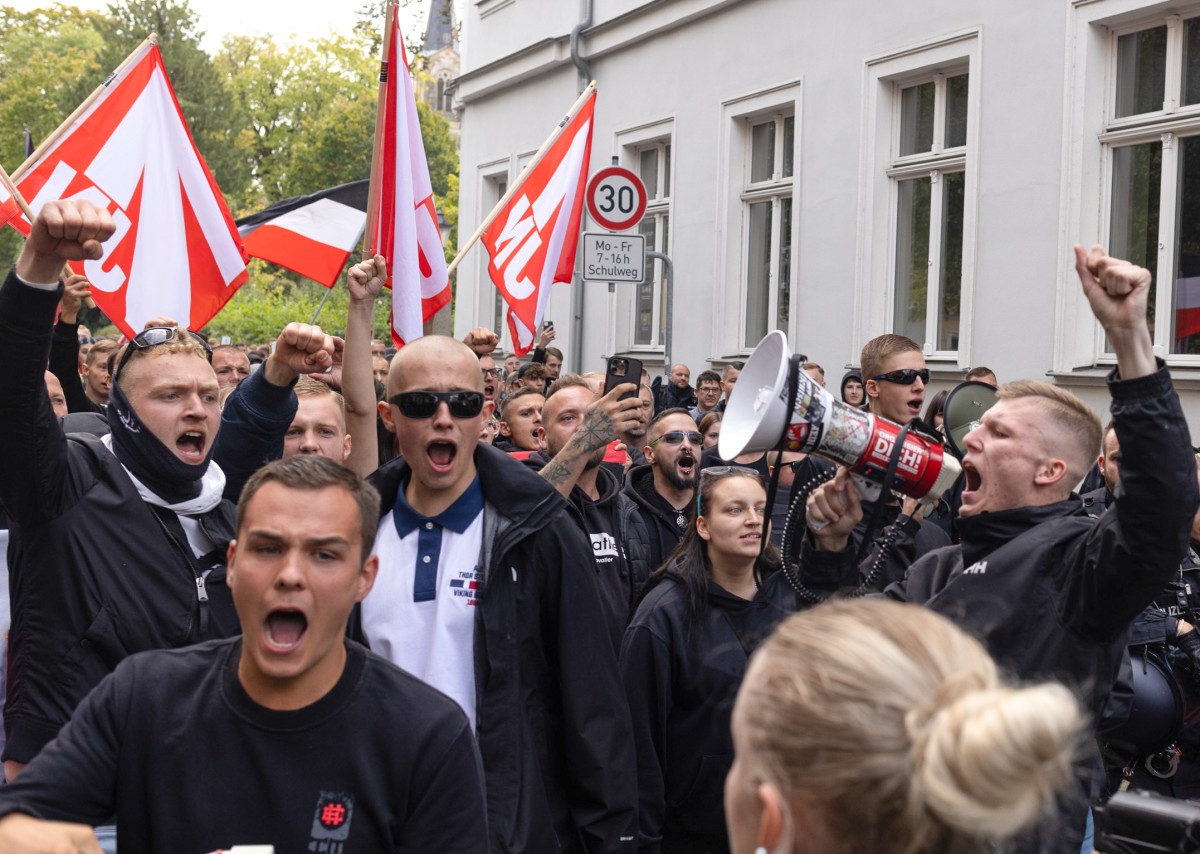 Quelle: 15°Research / 2024 Rechtsextreme Demontration Görlitz
