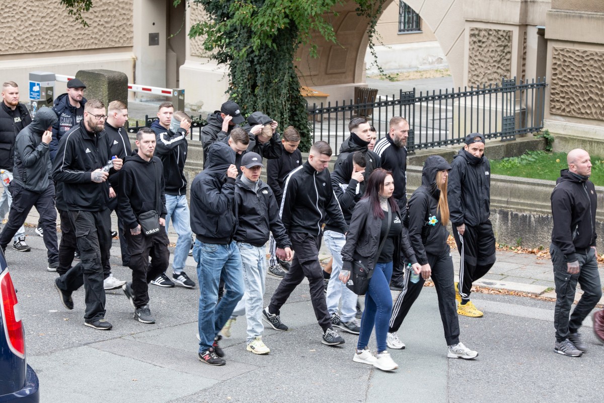 Quelle: 15°Research / 2024 Rechtsextreme Demonstration Görlitz