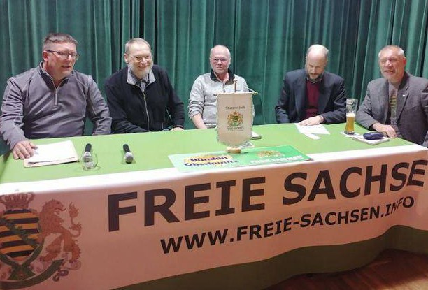 Quelle: 15°Research Archiv / Screenshot Social Media / 2024 Freie Sachsen